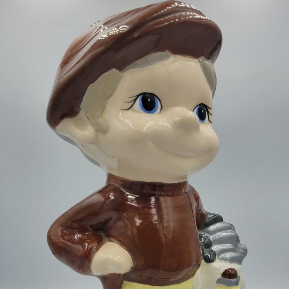 Vintage Golfer - Golf Player Large Figurine - Statue - Picture 5 of 7